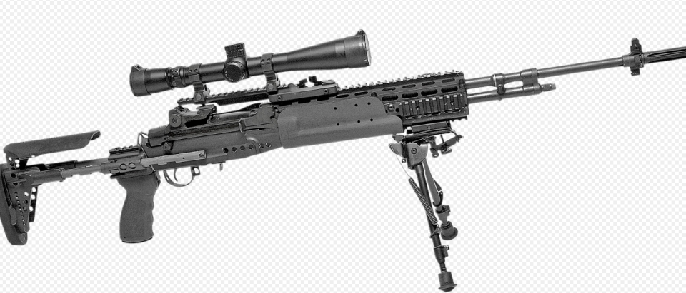 実銃のM14EBR